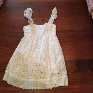 White dress size small